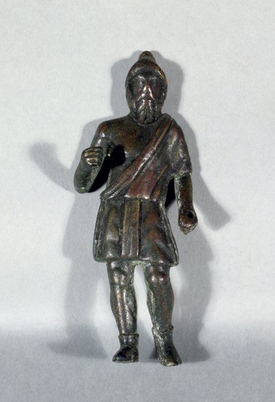 Figurilla del dios herrero celta de Sunderland, siglo II-III d.C. (bronce) de Celtic